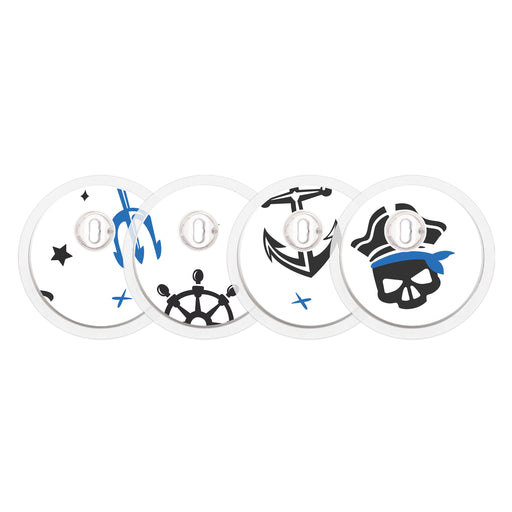 Peelz Pirates Sticker Designed for the FreeStyle Libre 3 Plus & Lingo  Sensor Peelz/Stickers