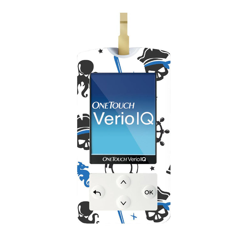 Peelz Pirates for OneTouch Verio IQ Glucometer Peelz/Stickers