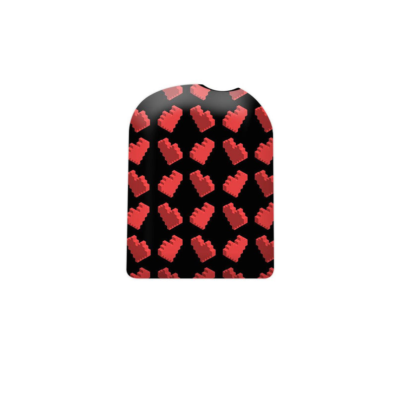 Peelz Pixel Hearts Pod Sticker – Pump Peelz Peelz/Stickers