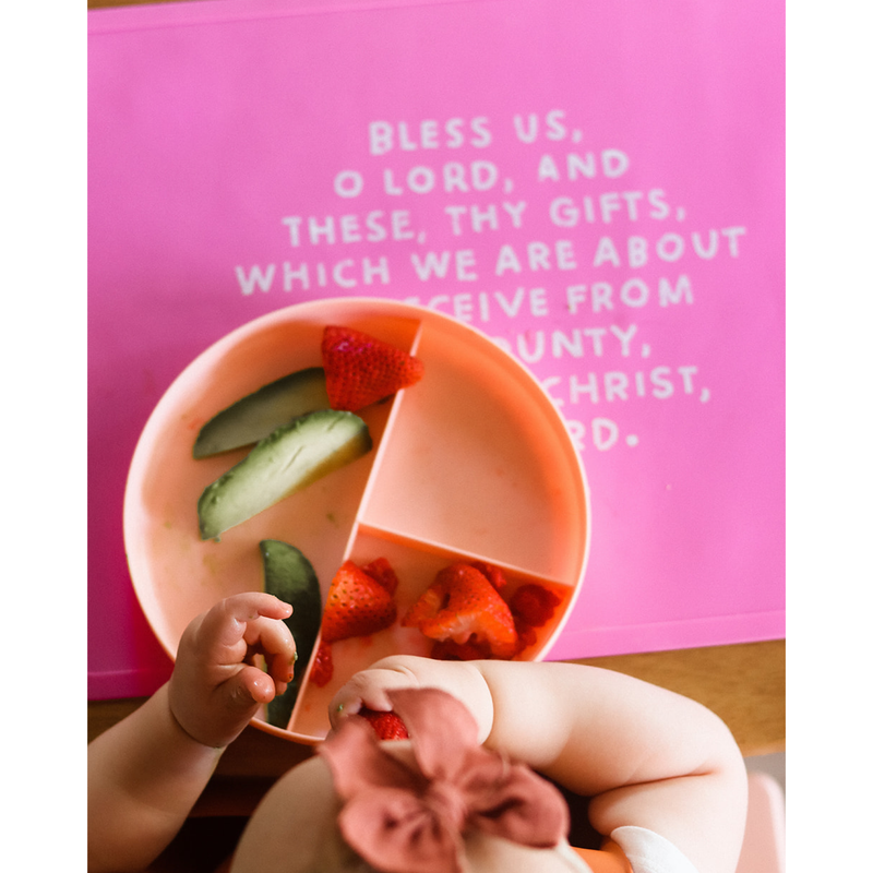 Be A Heart Meal Blessing Silicone Placemat Placemats