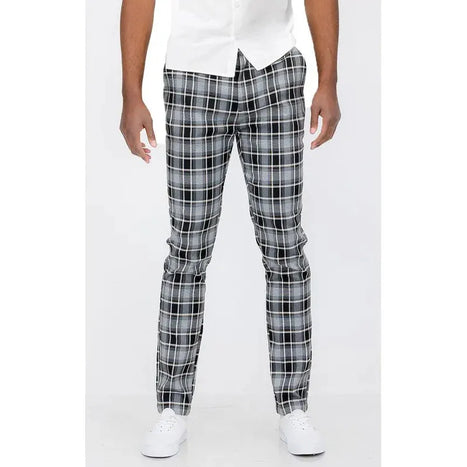 Weiv Plaid Trouser Pants