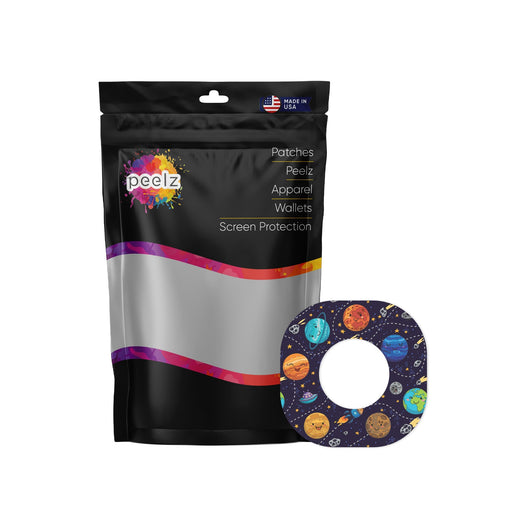 Peelz Planetary Dexcom G7 and Stelo Patch Tape - Pump Peelz Patch Medical Tape