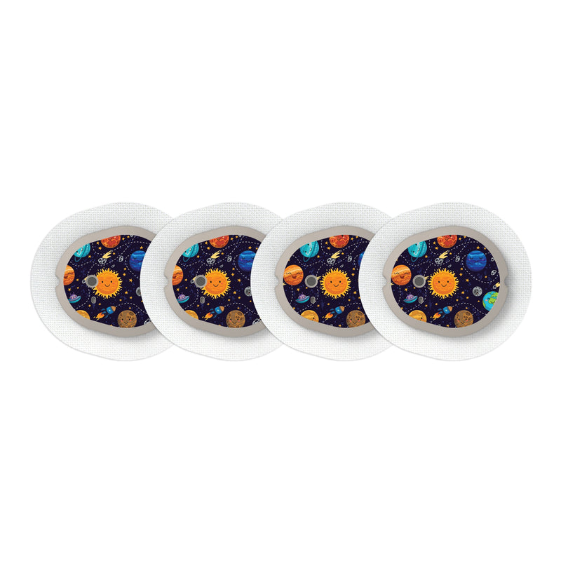 Peelz Planetary Sticker Designed for the DEXCOM G7 and Stelo Transmitter Peelz/Stickers