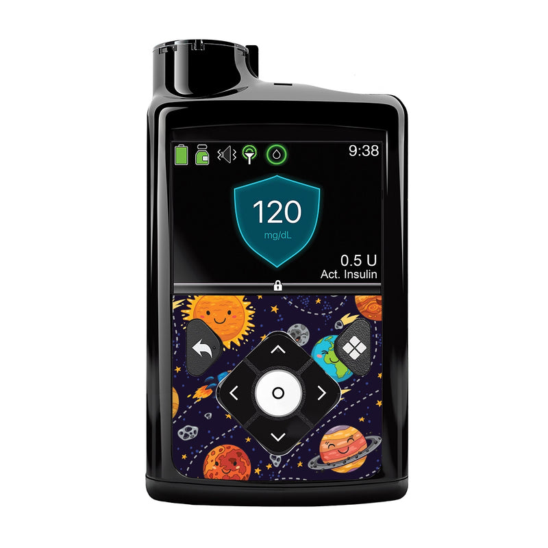 Peelz Planetary Sticker for Medtronic MiniMed 770G & 780G Peelz/Stickers