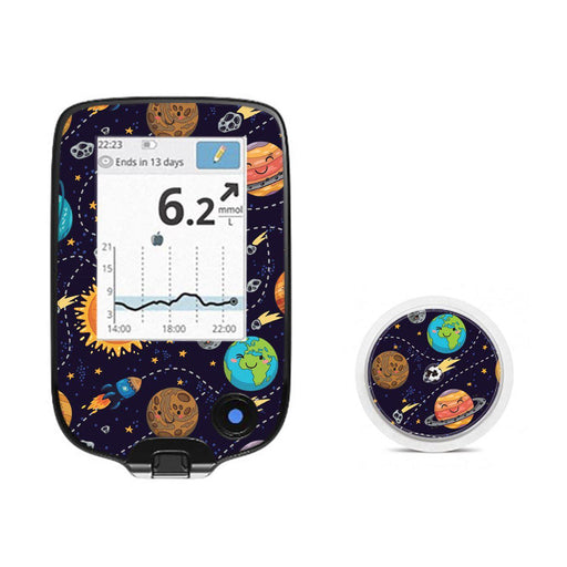 Peelz Planetary for Freestyle Libre 2 Peelz/Stickers