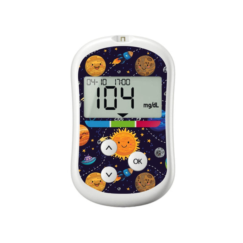 Peelz Planetary for OneTouch Verio Flex Glucometer Peelz/Stickers