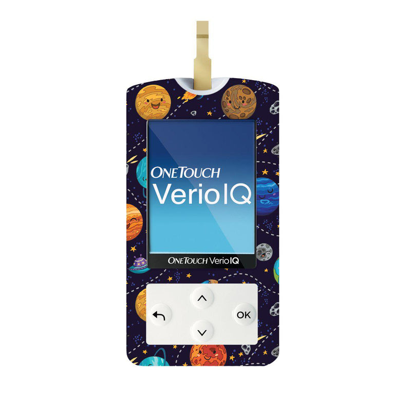 Peelz Planetary for OneTouch Verio IQ Glucometer Peelz/Stickers