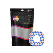 Peelz Play Ball Dexcom G7 and Stelo Patch Tape - Pump Peelz Patch Medical Tape