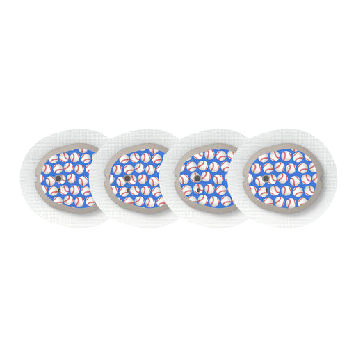 Peelz Play Ball Sticker Designed for the DEXCOM G7 and Stelo Transmitter Peelz/Stickers