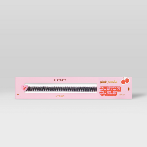 Pink Purée Play Date DIY Lashes