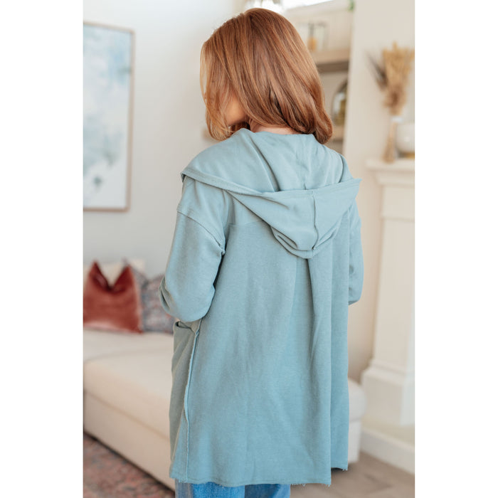 Please Proceed Hooded Cardigan