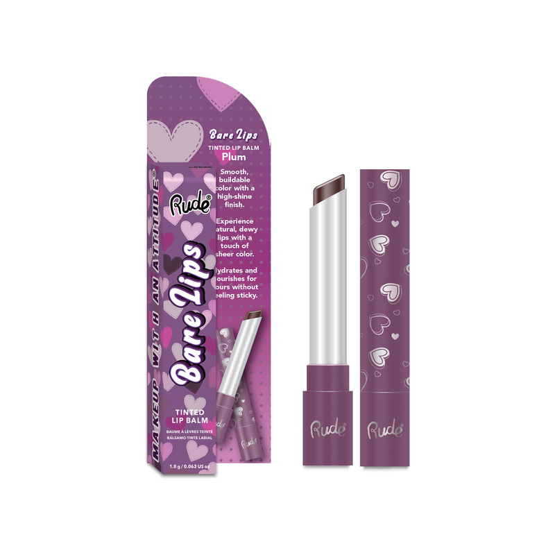 Rude Cosmetics Bare Lips Tinted Lip Balm Lip Balm