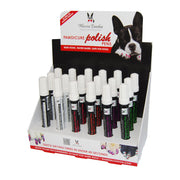 Warren London Cardboard Dog Nail Polish Pen Display Plus 18 Polish Pens Dog Nail Polish
