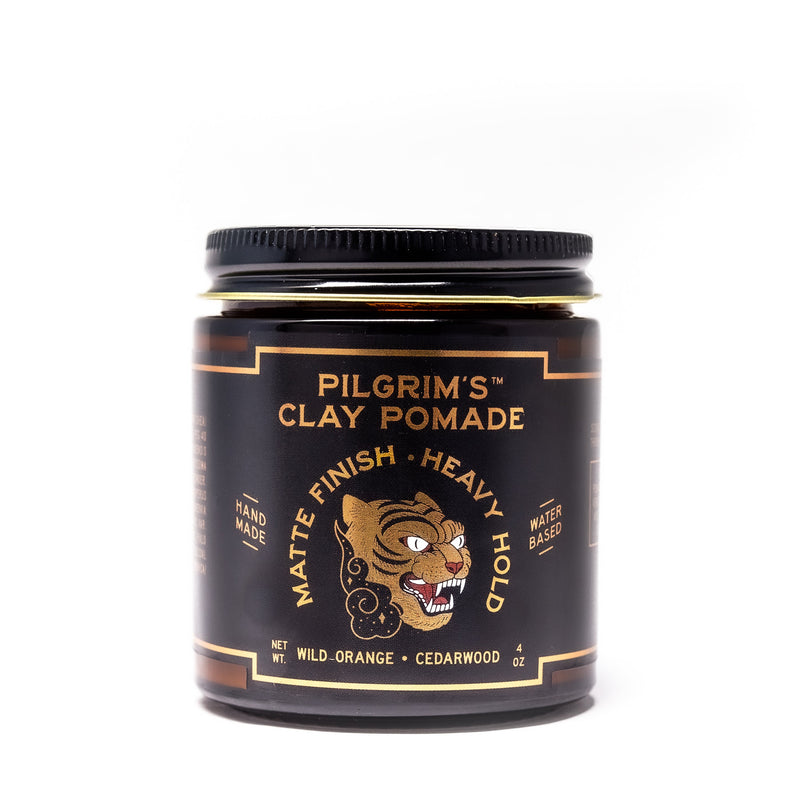 Brooklyn Grooming Clay pomade - Wild orange and Cedarwood Pomade