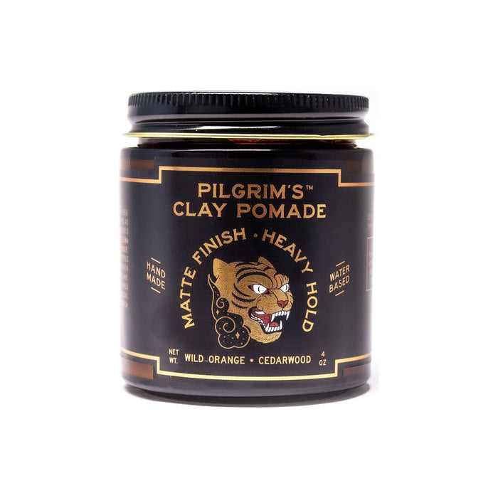 Brooklyn Grooming - Clay Pomade - Wild Orange And Cedarwood