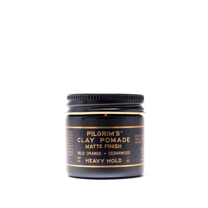 Brooklyn Grooming Clay pomade - Wild orange and Cedarwood Pomade