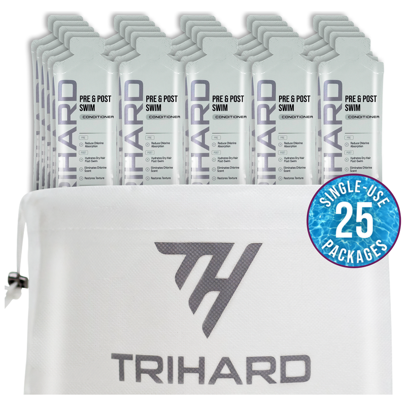 TRIHARD Travel Kit  - Pre & Post Swim Conditioner Pool Kit
