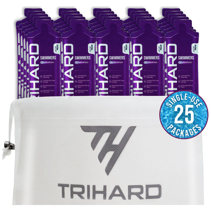 TRIHARD Travel Kit  - Swimmers Shampoo Extra Boost Pool Kit