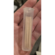 BiteMyWood 36 Qty Unflavored Birchwood Toothpicks in Plastic Tubes Toothpicks