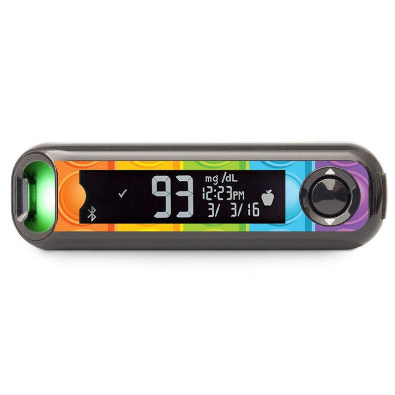 Peelz Poppers Bayer Contour© Next One Glucometer Peelz/Stickers