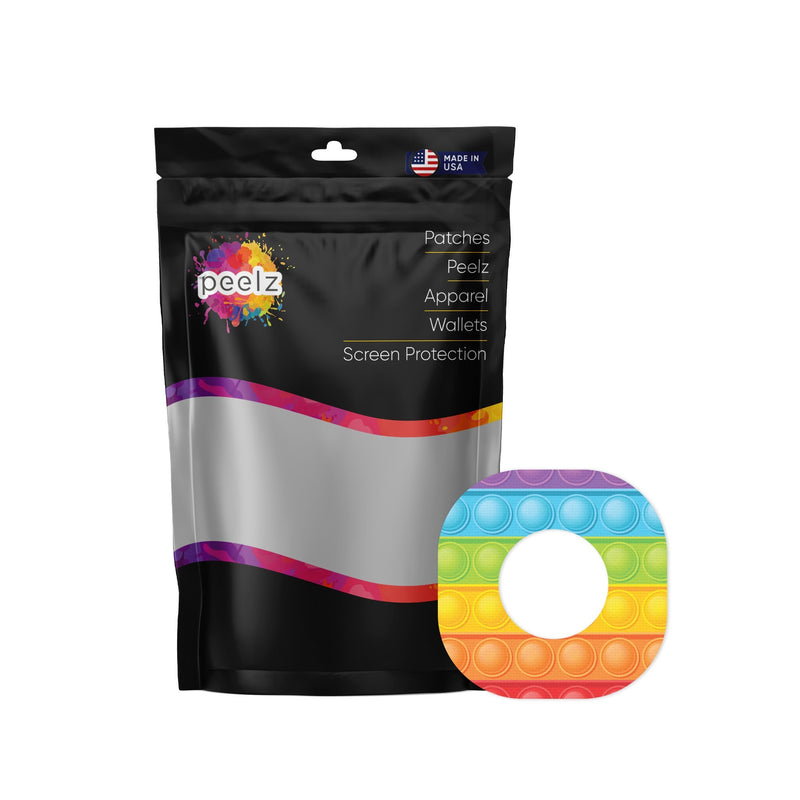Peelz Poppers Dexcom G7 and Stelo Patch Tape - Pump Peelz Patch Medical Tape