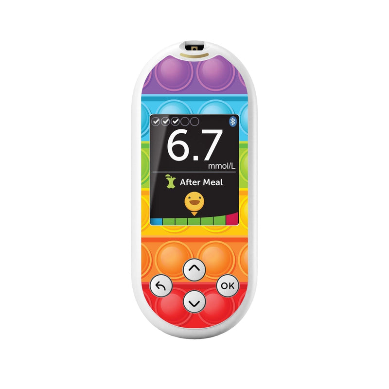 Peelz Poppers for OneTouch Verio Reflect Glucometer Peelz/Stickers