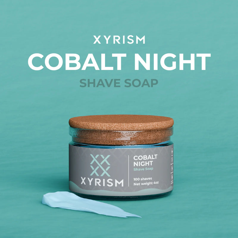 XYRISM XYRISM Cobalt Night Shave Soap 4oz Shaving Soap