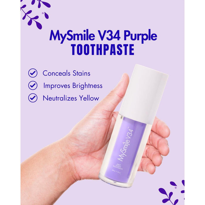 BOGO MySmile® V34 Purple Toothpaste