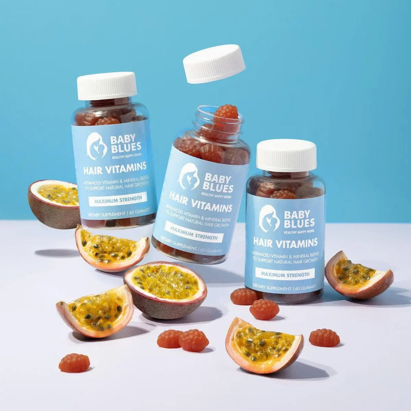 Baby Blues Postpartum Hair Vitamins - 3 Month Supply Bundle