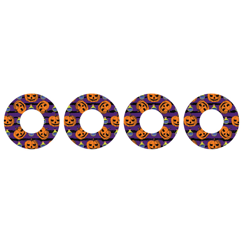 Peelz Potions and Pumpkins Patch  Tape Designed for the FreeStyle Libre 2 Patch Medical Tape