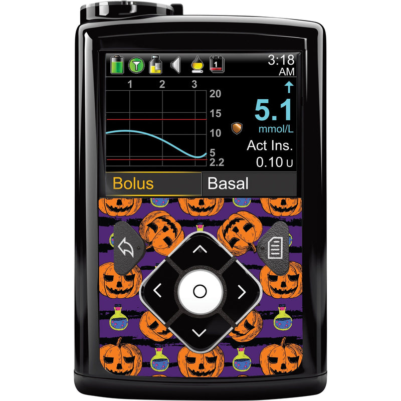 Peelz Potions and Pumpkins Sticker for Medtronic MiniMed 770G & 780G Peelz/Stickers
