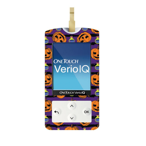 Peelz Potions and Pumpkins for OneTouch Verio IQ Glucometer Peelz/Stickers