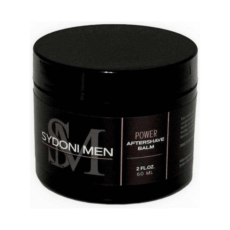 Sydoni Skincare and Beauty POWER AFTERSHAVE BALM with CHAMOMILE AND REISHI MUSHROOM 60ml/2 fl. oz. Aftershave