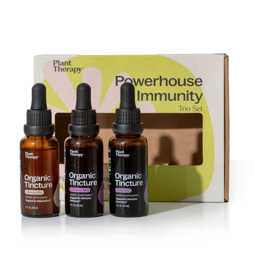 Plant Therapy Powerhouse Immunity Tincture Trio Set Supplement