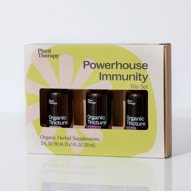 Plant Therapy Powerhouse Immunity Tincture Trio Set Supplement