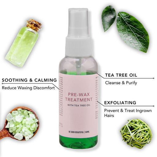 GladGirl Hair Removal Pre-Wax Skin Care Treatment Eyebrows