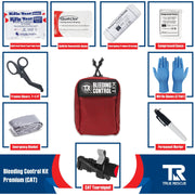 True Rescue Kit with Wall Mount Bleeding Control Kit