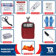 True Rescue Kit with Wall Mount Bleeding Control Kit