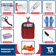 True Rescue Kit with Wall Mount Bleeding Control Kit