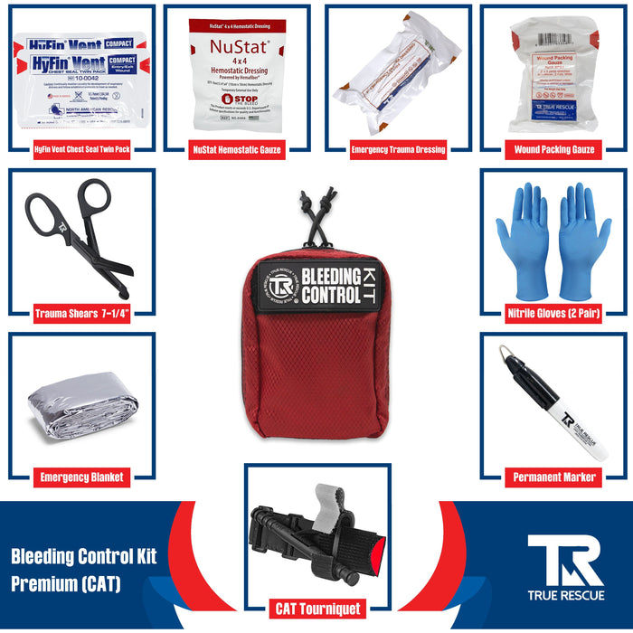 Bleeding Control Kit by True Rescue