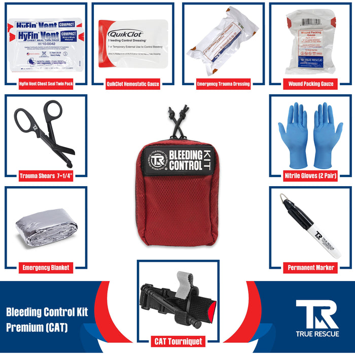 Bleeding Control Kit by True Rescue