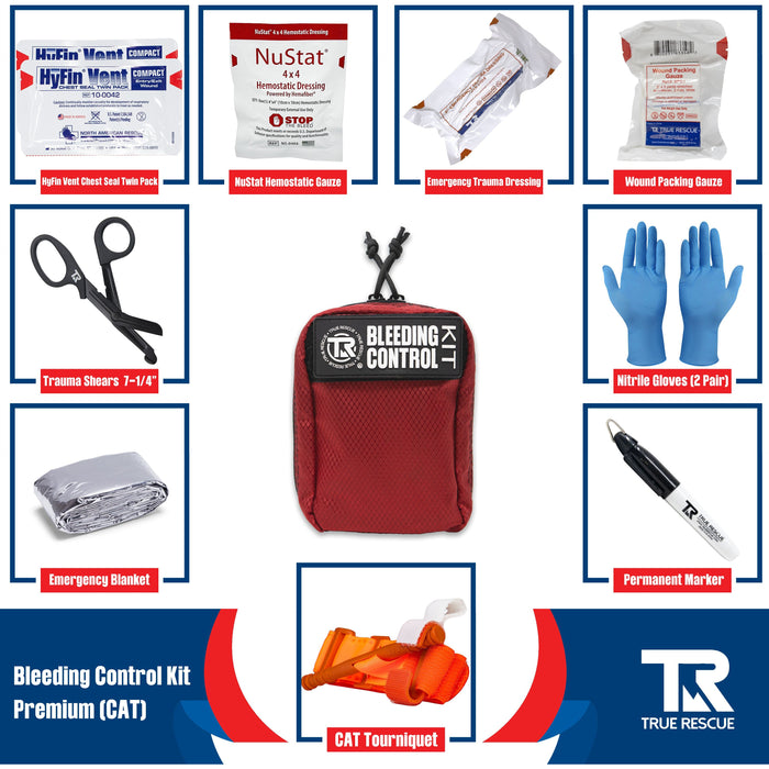 Bleeding Control Kit by True Rescue