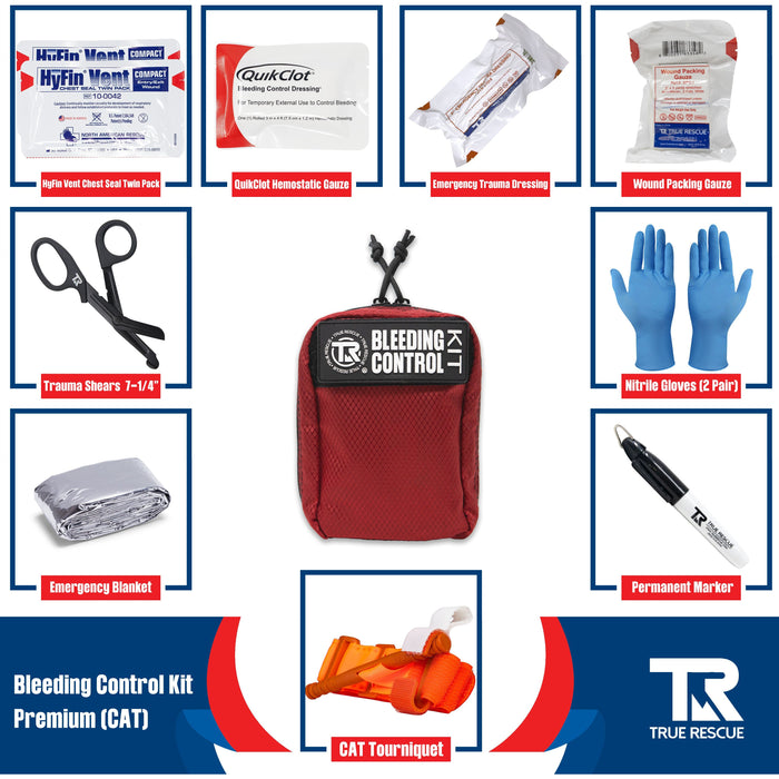 Bleeding Control Kit by True Rescue