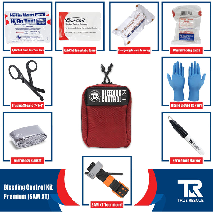 Bleeding Control Kit by True Rescue