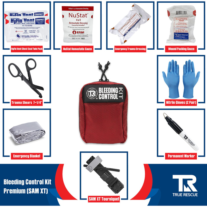 Bleeding Control Kit by True Rescue