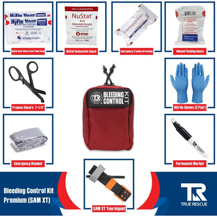 Bleeding Control Kit by True Rescue