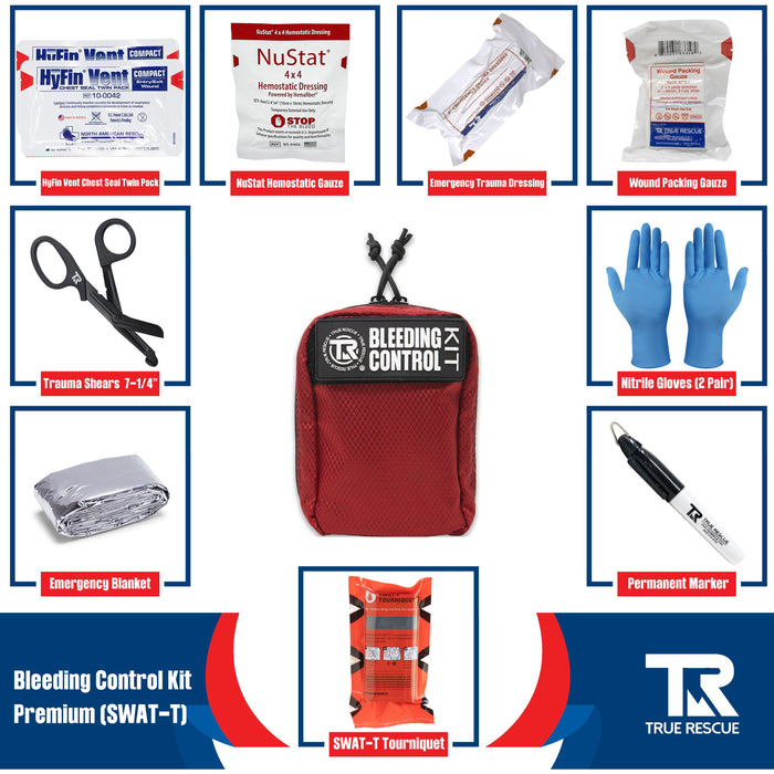 Bleeding Control Kit by True Rescue