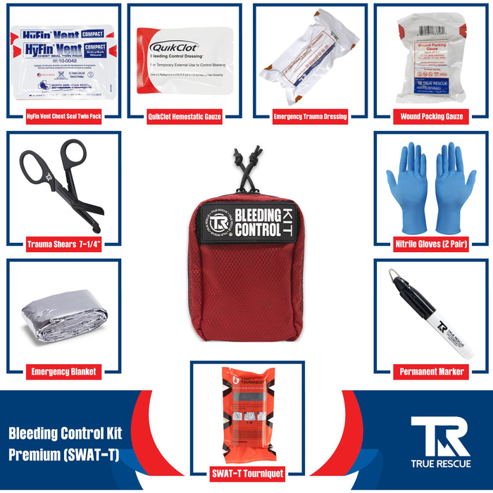 Bleeding Control Kit by True Rescue