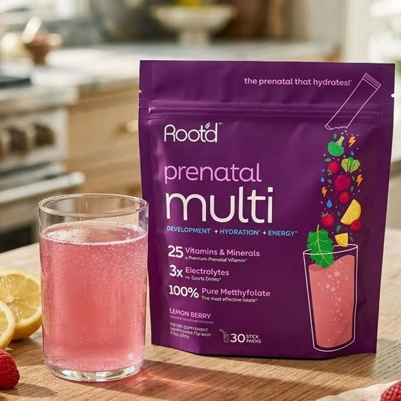 Root'd Essential Prenatal Nutrition + Electrolytes Prenatal