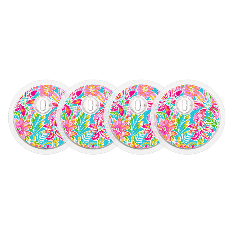 Peelz Preppy Flowers Designed for the FreeStyle Libre 3 Plus & Lingo  Sensor Peelz/Stickers